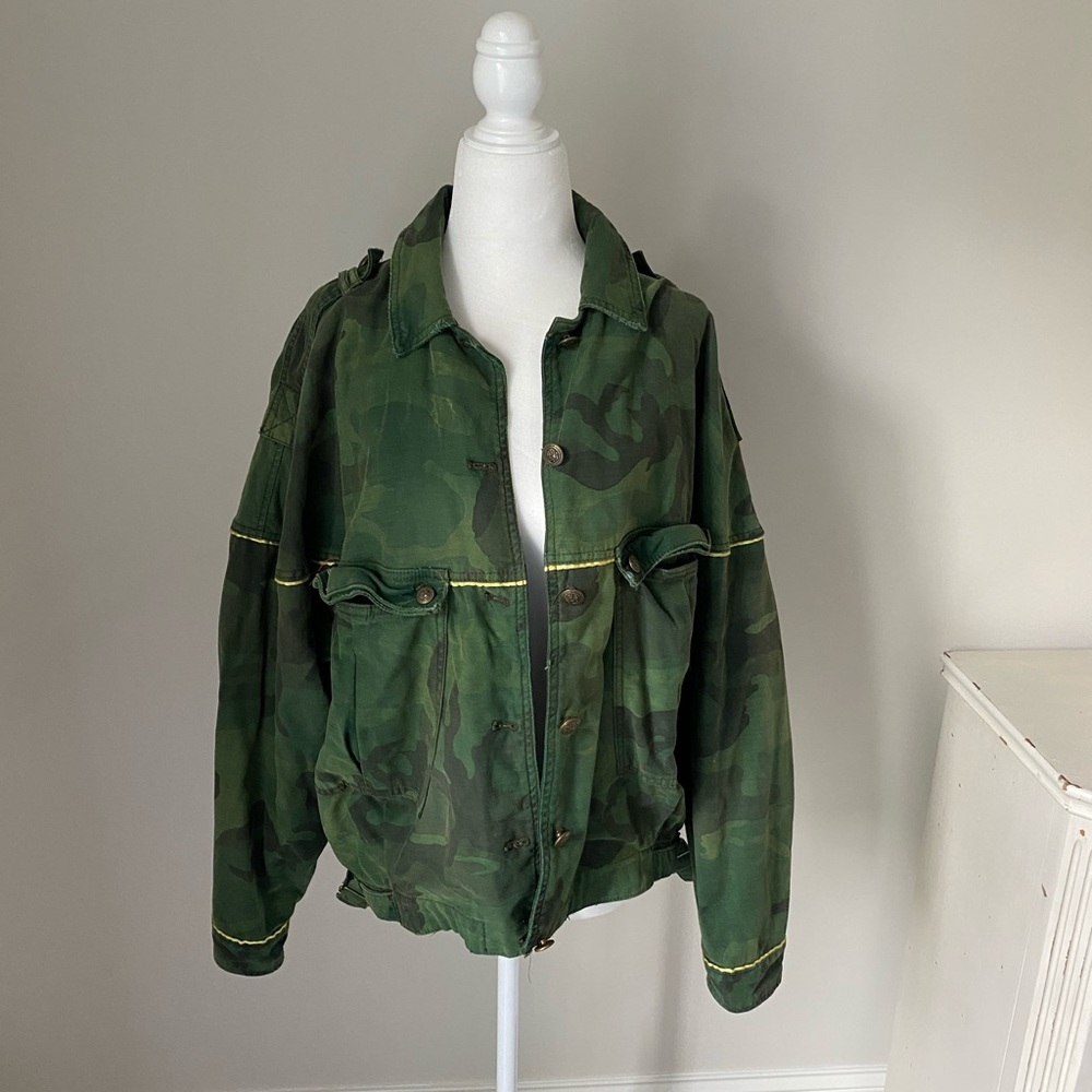 Free People Camo Jacket